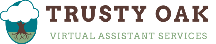 Trusty Oak Virtual Assistant Services Logo