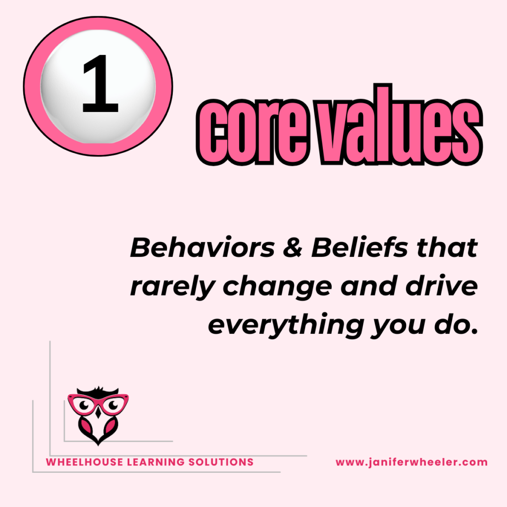 1 core values